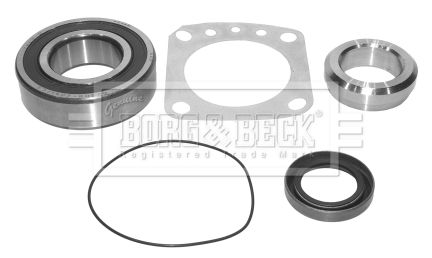 BORG & BECK Комплект подшипника ступицы колеса BWK466